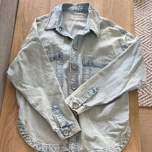 Dear John Faded Blue Denim Shirt